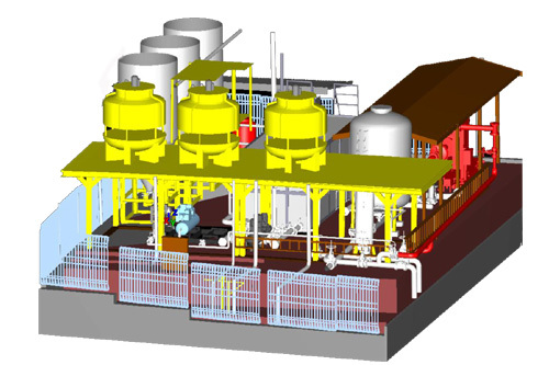 Gambar-2. Contoh permodelan 3 dimensi yang dihasilkan dari TLS