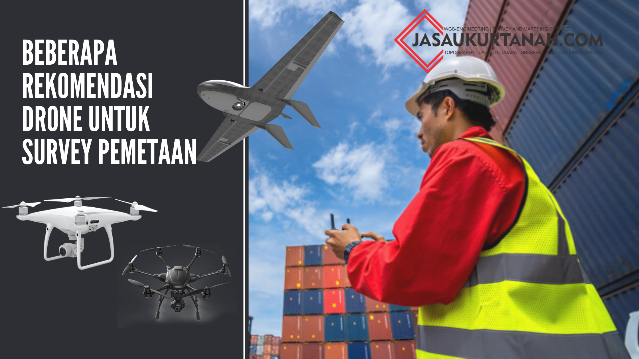 Pemetaan dengan Menggunakan Drone